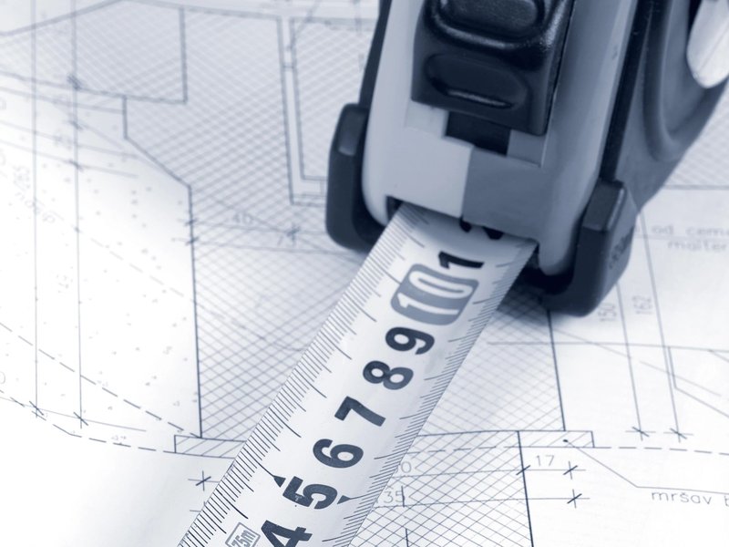 Measuring instrument on plans -  Andersons New Carpet Design in Fridley